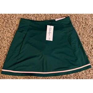 Walter Hagen 16" Golf Skort Medium Pull On Knit Forest Green Womens NWT